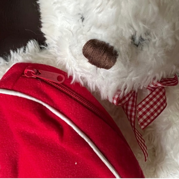 Heart Frame and Valentine bear with zippered heart pocket - Picture 6 of 6